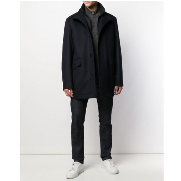 🎁 HUGO BOSS High Neck Boxy Coxtan Coat